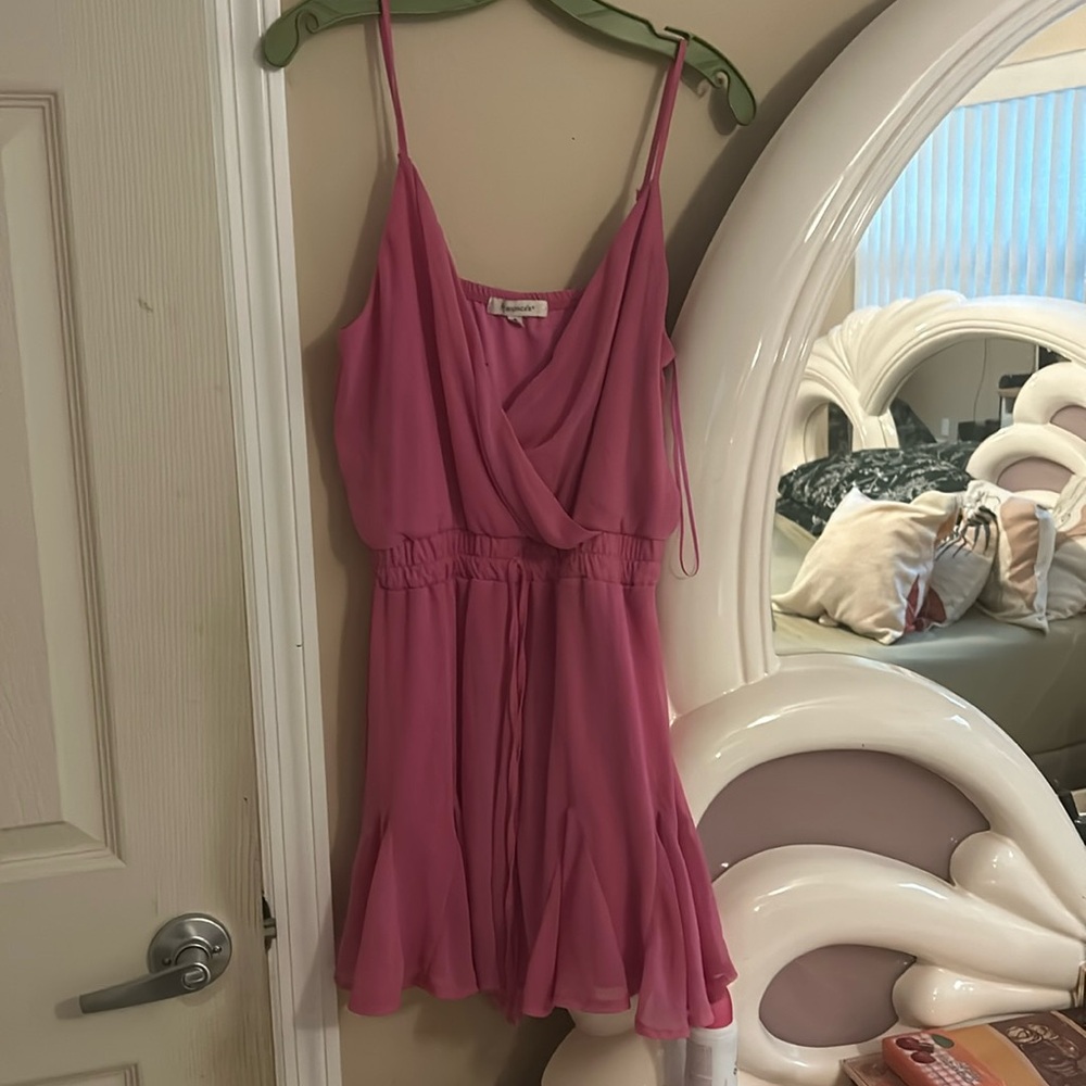 Pink summer romper